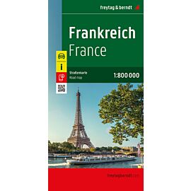 Mapa Francja 1:800 000