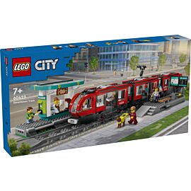 LEGO City Tramwaj miejski ze stacją 60423