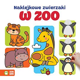 Naklejkowe zwierzaki. W zoo