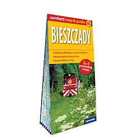 Bieszczady map&guide XL PL laminat 2025