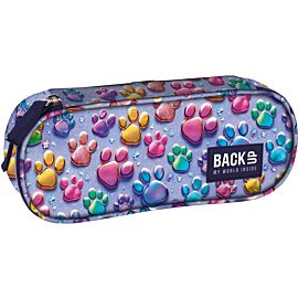 Piórnik owalny Backup Magic Paw Łapki PB8A15