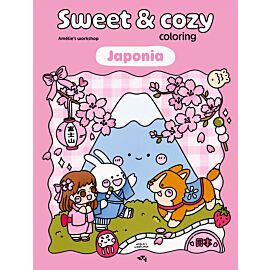Japonia. Sweet & cozy coloring
