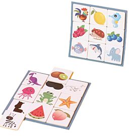 Puzzle Edukacyjne dopasuj kształty