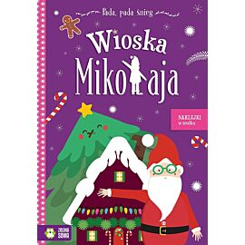 Pada, pada śnieg. W wiosce Mikołaja