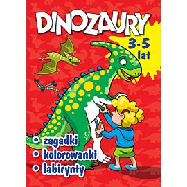 Dinozaury. Zagadki, kolorowanki, labirynty