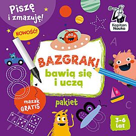 Bazgraki bawią się i uczą PAKIET
