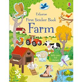 First Sticker Book Farm wer. angielska