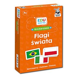 EDUseria. Flagi świata. Gra karciana. Kapitan Nauka