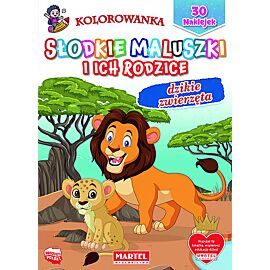 Dzikie zwierzęta. Słodkie maluszki i ich rodzice