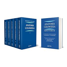 Anatomia człowieka 1-5 plus repetytorium (oprawa miękka)