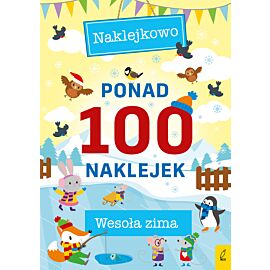 Ponad 100 naklejek. Wesoła zima