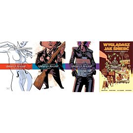 Pakiet Umbrella Academy tomy 1-3 + Wyglądasz jak śmierć