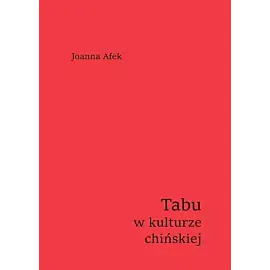 Tabu w kulturze chińskiej
