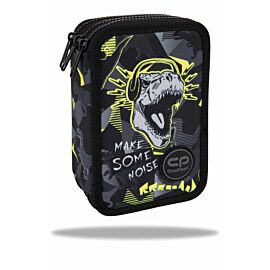 Piórnik potrójny z wyposażeniem Coolpack Jumper 3 Dinopark