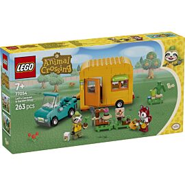 LEGO Animal Crossing Leif i jego karawan oraz sklep ogrodniczy 77054