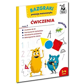 Bazgraki poznają matematykę. Ćwiczenia. Poziom 1. Kapitan Nauka