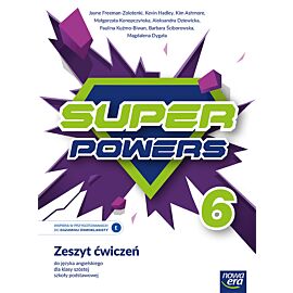 Język angielski Super Powers zeszyt ćwiczeń dla klasy 6 szkoły podstawowej EDYCJA 2025-2027