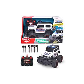 Pojazd SOS RC policyjny Suzuki Jimmy Dickie Toys zdalnie sterowany 20cm