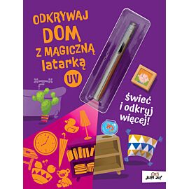 Odkrywaj dom z magiczną latarką UV
