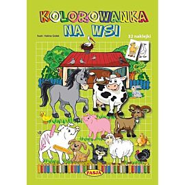 Kolorowanka Na wsi