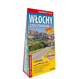 Włochy część północna mapa samochodowa 1:650 000 laminat 2026