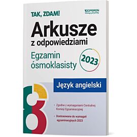 Arkusze Egzamin ósmoklasisty 2023 Język angielski