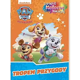 Psi Patrol. Zdrapuj, koloruj, naklejaj 2. Skye i jej przyjaciele