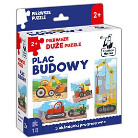 Plac budowy. Pierwsze duże puzzle. Kapitan Nauka