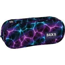 Piórnik owalny Backup Fale Neonowe PB8A22