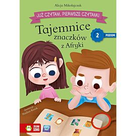 Już czytam. Pierwsze czytanki. Poziom 2. Tajemnice znaczków z Afryki