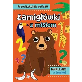 Łamigłówki z misiem. Przedszkolak potrafi
