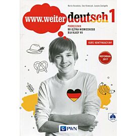 www.weiter deutsch 1 Podręcznik 7 Kurs kontynuacyjny + CD Szkoła podstawowa
