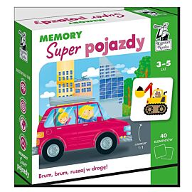 Memory Super pojazdy. Kapitan Nauka