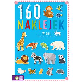 160 naklejek. W zoo