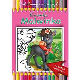 Krówka Malwinka Pokoloruj swoją bajkę