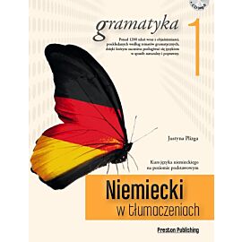 Niemiecki w tłumaczeniach gramatyka 1 poziom a1 + CD