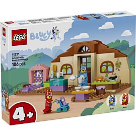 LEGO Bluey szkoła z Ryżykiem i Blue 11221