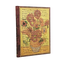 Kalendarz 2027 Van Gogh Sunflowers tygodniowy
