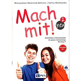 Mach mit! neu 2 Materiały ćwiczeniowe do języka niemieckiego dla klasy V