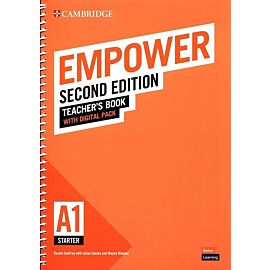Empower Starter A1 Teacher's Book with Digital Pack