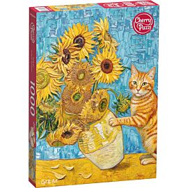 Puzzle 1000 CherryPazzi Cat & Art 31629          