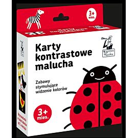 Karty kontrastowe malucha. (3+ mies.). Kapitan Nauka