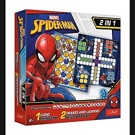 Marvel Spider-Man 2w1 Chińczyk Węże i drabiny