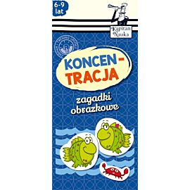 Zagadki obrazkowe Koncentracja 6-9 lat