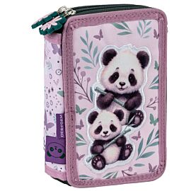 Piórnik 2-komorowy z wyposażeniem Panda PWDPA11