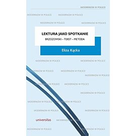 Lektura jako spotkanie Brzozowski tekst metoda
