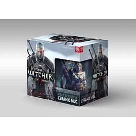 Kubek 480ml Wiedźmin The Witcher 3 Geralt & Ciri Heat Reveal Mug