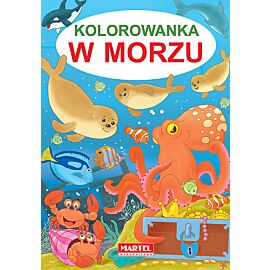 Kolorowanka w morzu