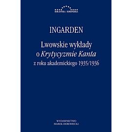 Lwowskie wykłady o Krytyzmie Kanta z roku akademickiego 1935/1936