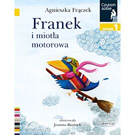 Franek i miotła motorowa. Czytam sobie. Poziom 1